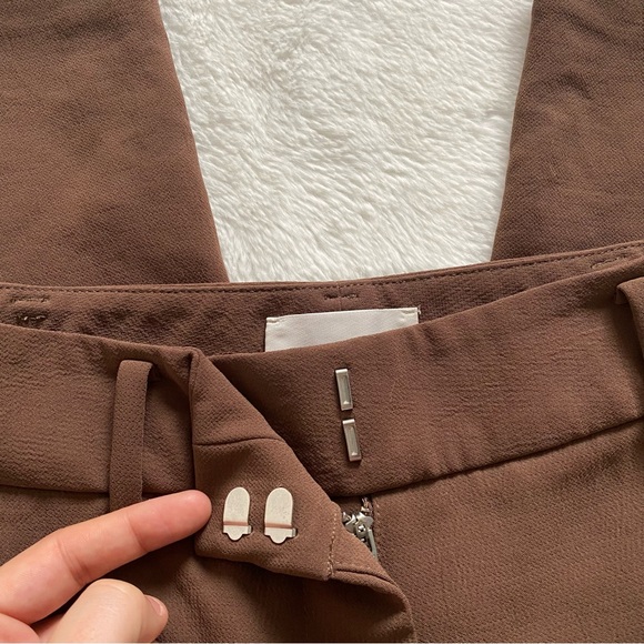 WILFRED | Brown front tie dress pants - Picture 8 of 14